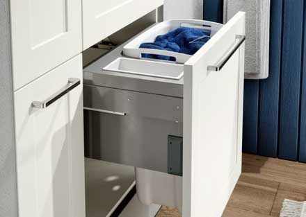 luxury white drawer for laundry
