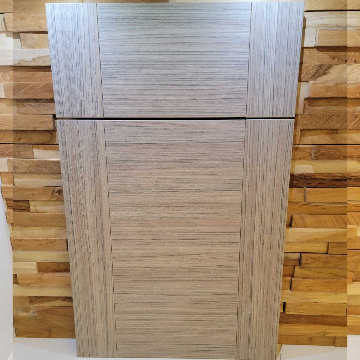 veneer wood cabinet