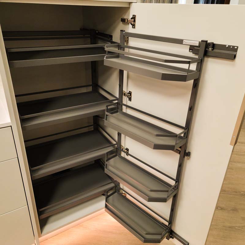 cabinets with metal structure