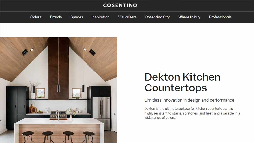 dekton kitchen countertops costs