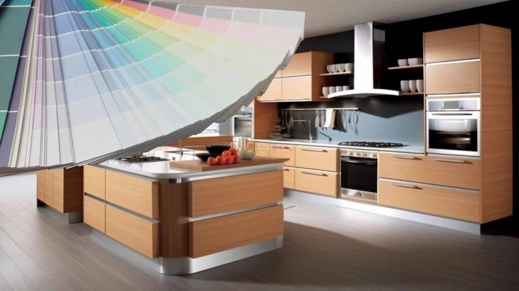 choose wooden modern kitchen